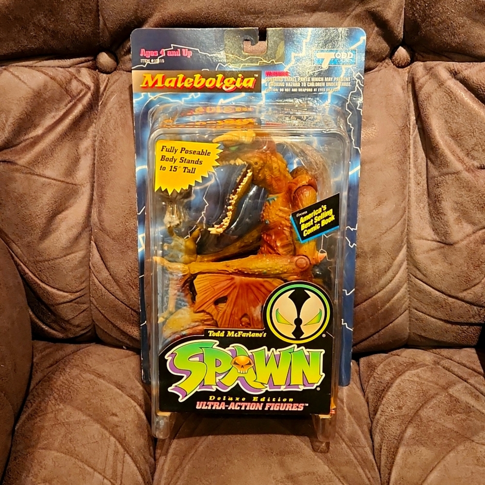 Spawn action figure.